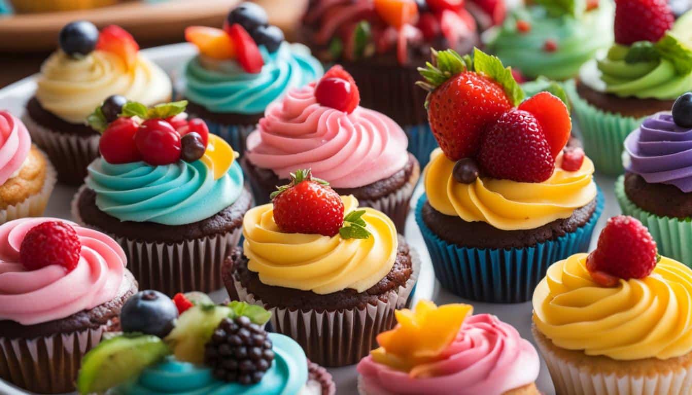 Colorful Cupcakes